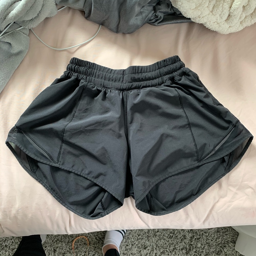 Cute black lululemon shorts